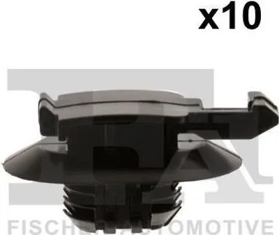 Produktbild von 10x FA1 Clip Zier- / Schutzleiste 21-40036.10 für OPEL Corsa F
