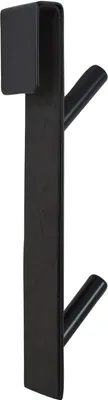 Produktbild von SEPIO Badezimmer Haken Doppelt Schwarz, Badaccessoires, Badezimmer Hook, Aufhängehaken, Handtuchhalter Bad