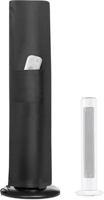 Produktbild von Staubschutz Abdeckung für Turmventilator, 420D Oxford wasserdicht & UV-beständig, Outdoor Ventilator Schutzhülle mit Kordelzug