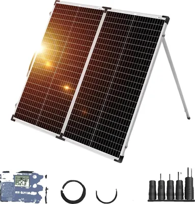 Obrázek produktu pro Solární panel, přenosný design, vysoká účinnost, 160 W