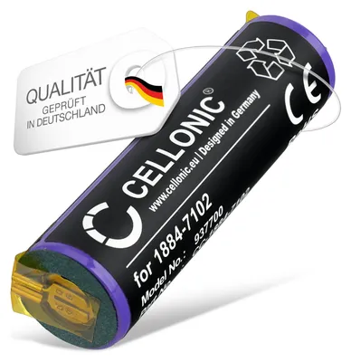 Produktbild von CELLONIC 1x Akku für Rasierer & Haarschneider Kompatibel mit Ermila Motion, 1884-7102 - (1800mAh, 3.2V)