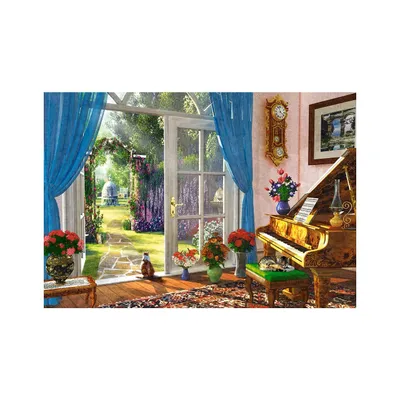 Image de CASTORLAND Puzzle Vue du salon 1000 pièces