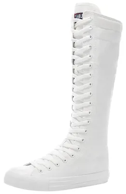 Imagen del producto de Botas de lona para niñas con cremallera