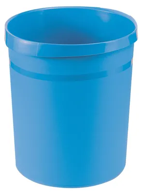 Zdjęcie produktu dla HAN Kosz na śmieci GRIP Trend Colour 18 litrów okrągły jasnoniebieski