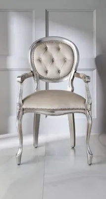 Immagine prodotto di Sedia Sedia da pranzo Seduta Sedie da sala da pranzo Poltrona Seduta Legno Poltrona Bianco