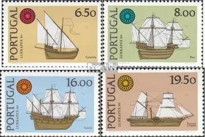 Produktbild von Briefmarken Portugal 1980 Mi 1504y-1507y (kompl.Ausg.) postfrisch LUBRAPEX80