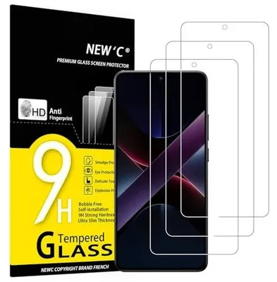 Zdjęcie produktu dla Szkło hartowane do xiaomi poco X7 pro folia ochronna ekranu 3 szt.