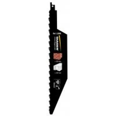 Image de Lame de scie sabre carbure pour materiaux de construction L206SL3001 1 lame 300 / 280 mm Carbure Briques, tuiles, fibrociments