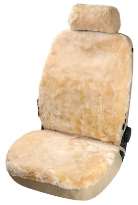 Produktbild von Walser Autositzbezug Iva aus Lammfell Einzelsitz  ZIPP IT beige, 20019