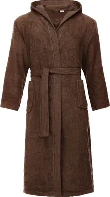 Produktbild von Ladeheid Herren Frottee Bademantel aus 100% Baumwolle LA40-192 (Brown-20, M)