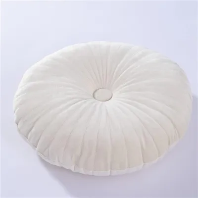 Immagine prodotto di Cuscino rosso, 35 cm, color crema, in velluto, per il soggiorno