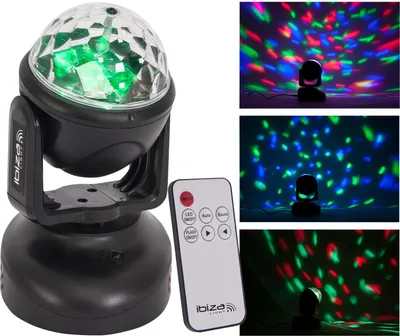 Produktbild von Ibiza Lmh-Astro Rgb Led Moving Head Mit Astro Effekt