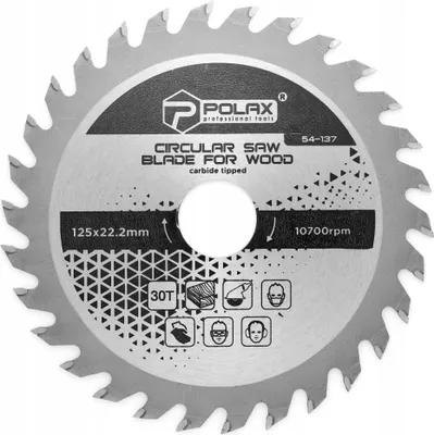 Produktbild von Sägeblatt für Holz 125 x 22,2/20 30Т Polax