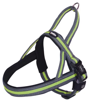 Produktbild von Nobby Norwegergeschirr Variado neongelb, Bauchumfang: 38-50 cm