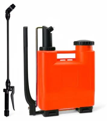 Image de Pulvérisateur à dos de 12 litres avec lance de 65 cm à pression etmanuelle Olimpia
