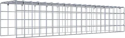 Produktbild von Anbaugabione Typ 4 100 cm x 20 cm x 20 cm (L x H x T), Maschenweite 5 cm x 5 cm, C-Ring