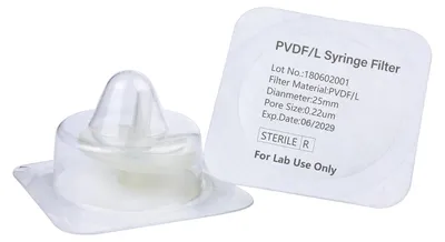 Spritzenfilter PVDF 25 mm 0,22 μm 20 Stück steril