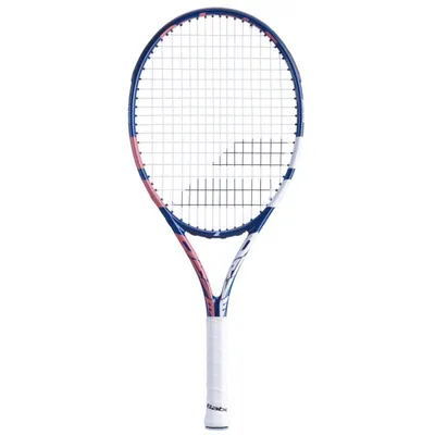 Produktbild von Babolat Drive Junior 25 Girl, Blau, Pink, Weiß, Graphit, 645 cm², 31,5 cm, 660 mm, 230 g