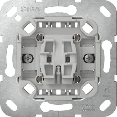 Produktbild von Gira Wippschalter Wechselsch. 2-p o.Kr. Einsatz 381900