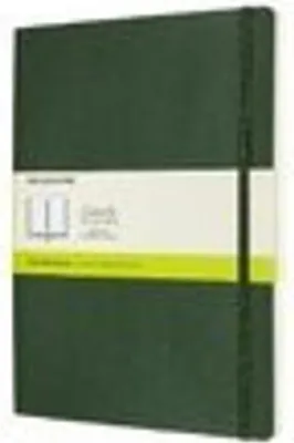 Zdjęcie produktu dla Moleskine Classic, Monochromatyczny, Zielony, 192 ark., 70 g/m², Miękka okładka, Uniwersalne