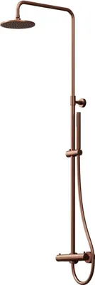 Produktbild von Steinberg Serie 100 Duschsystem, Regenbrause rund, Handbrause, 1002721BC