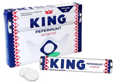Immagine prodotto di Rotolo alla menta piperita King confezione da 4 pezzi - 24 pezzi