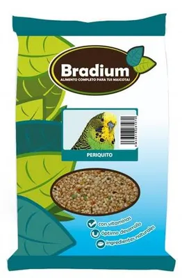 Imagen del producto de MEZCLA PARA PERIQUITOS BRADIUM (Bolsa de aproximadamente 900 gramos)
