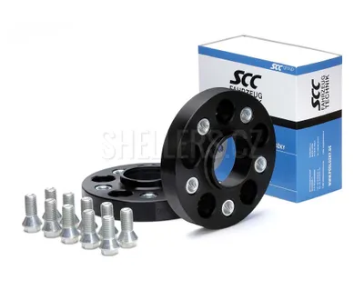 Zdjęcie produktu dla Podkładka przedłużająca SCC 30mm 5/112 - 66,6 mm, 13575BW czarna