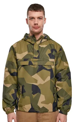 Immagine prodotto di Brandit - WINDBREAKER Pull-Over Windjacke camo svedese - XXL