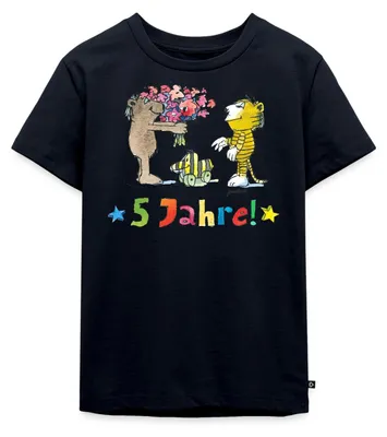Produktbild von Spreadshirt Janosch Geburtstag 5 Jahre alt Kinder Premium T-Shirt, 134/140 (8 Jahre), Navy