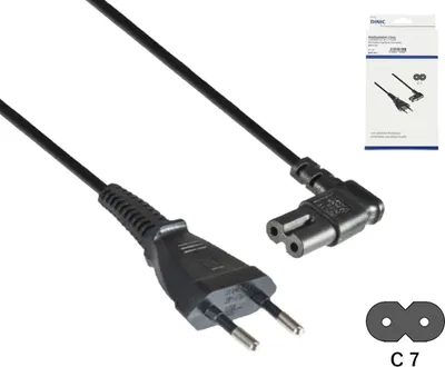Produktbild von MAG CB-8-2M-KB, 2 m, Netzstecker Typ C, IEC C7, H03VVH2-F