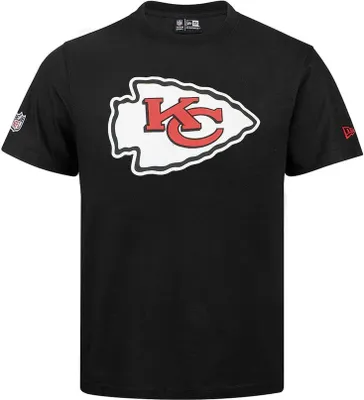 Produktbild von New Era Team Logo Tee Kansas City Chiefs Herren NFL Fan Shirt Schwarz XL