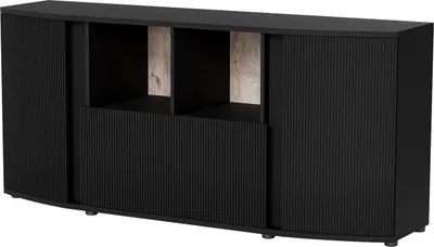 Produktbild von Kommode Sideboard Beistellkommode CHELLY schwarz
