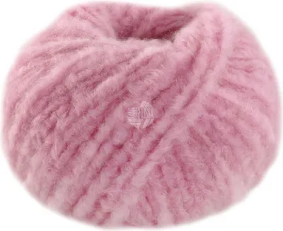 Produktbild von Lana Grossa ROYAL ALPACA Voluminöses Effektgarn aus den feinsten Alpaka Fasern Farbe 007 - Rosa