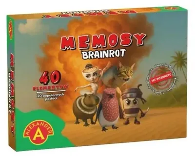 Produktbild von ALEXANDER Memosy Brainrot - Ballerina Capuccina, Tung Tung Tung Sahur und andere 32147