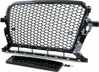 Immagine prodotto di Griglia sportiva Griglia anteriore Griglia del radiatore Griglia a nido d'ape Adatta per Audi Q5 8R 12-16 Griglia del radiatore