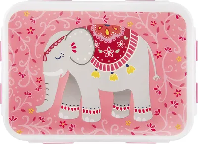 Produktbild von Sass & Belle Brotdose Mandala Elephant Lunchbox Elefant