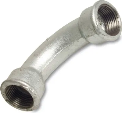 Produktbild von Gewindefitting Temperguss Bogen 90° 1 1/4" IG x 1 1/4" IG