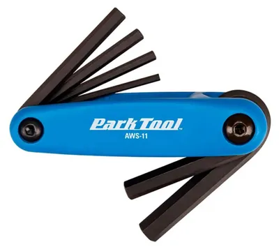 Produktbild von PARK TOOL AWS-11, Klappbarer Inbusschlüssel-Satz, Metrisch, 3,4,5,6,8,10 mm