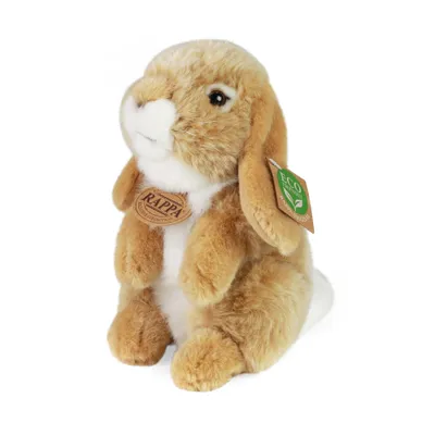 Immagine prodotto di Rappa Coniglio di peluche beige in piedi 18 cm ECO-FRIENDLY