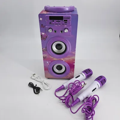 Produktbild von DYNASONIC Karaoke Mikrofon Kinderspielzeug 3 Generation Singspaß Kinder