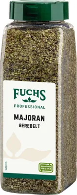 Produktbild von Fuchs Professional Majoran gerebelt mit leicht pfeffriger Schärfe 80g