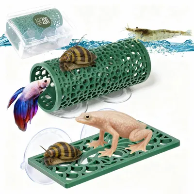 Betta-Fisch-Tunnel mit Hängematte, Aquarium-Deko, Höhle