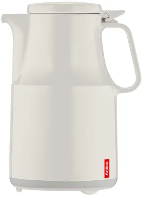 Produktbild von Helios Thermoboy Isolierkanne 0,6l weiß spülmaschinenfest