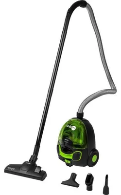 Produktbild von Sencor SVC 510GR-EUE2, 890 W, Zylinder-Vakuum, Trocken, Beutellos, 1,5 l, HEPA