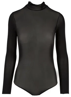 Produktbild von Urban Classics - Bodysuit Rollkragen für Damen TN860 (4XL) (Schwarz)