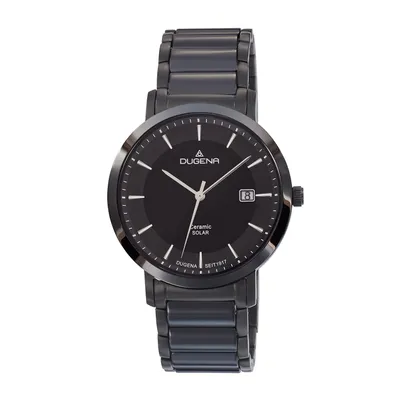Obrázok produktu pre Dugena - 4461006 - Náramkové hodinky - Pánske - Quartz - Solárne - Keramické