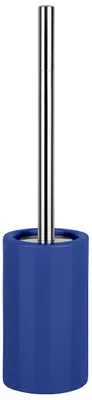 Imagen del producto de Spirella 7610583160713, Cepillo de inodoro con soporte, azul marino, cerámica, 105 mm, 105 mm, 420 mm