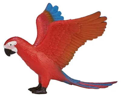 Produktbild von Mojo Fun Parrot, 3 Jahr(e), FARMLAND, Rot, Polyvinylchlorid (PVC)