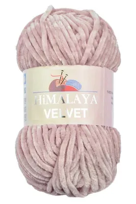 Produktbild von Strickfein Himalaya Dolphin Velvet super Bulky Chenille Garn Wolle strickgarn 5 x100gr 90049 - altrosa